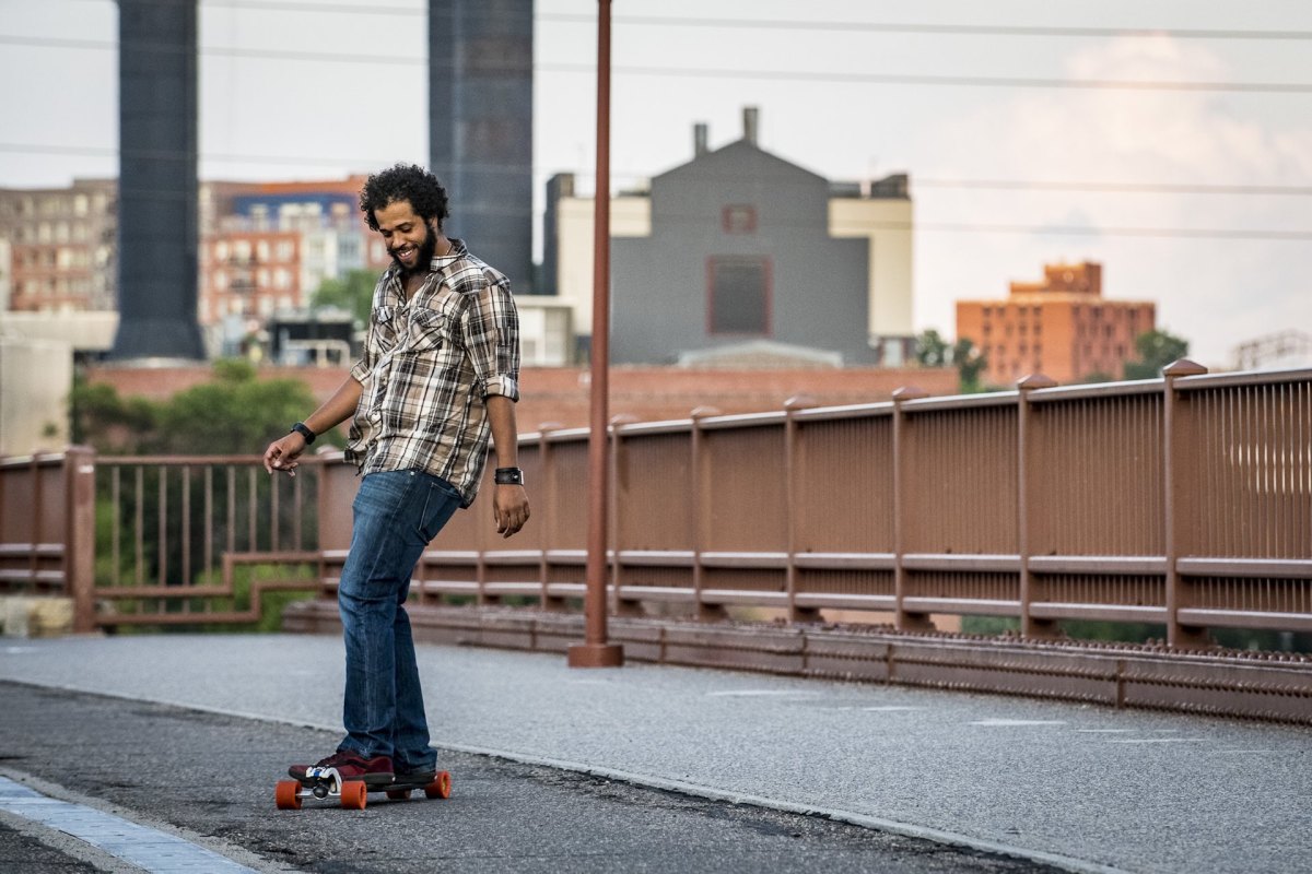 Miles Kipper Minneapolis longboarding longboarder I-35 bridge hero I