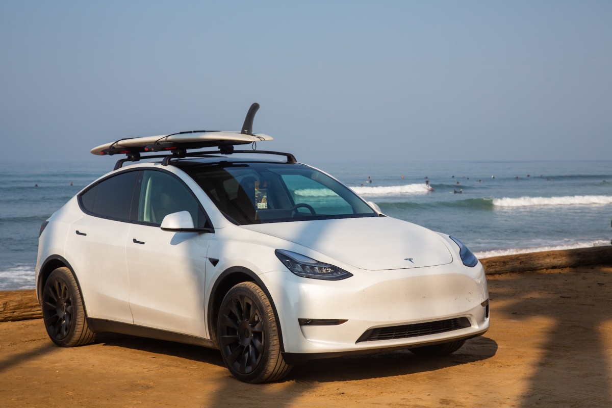 Testing the Tesla Model Y on an all-electric California surf trip