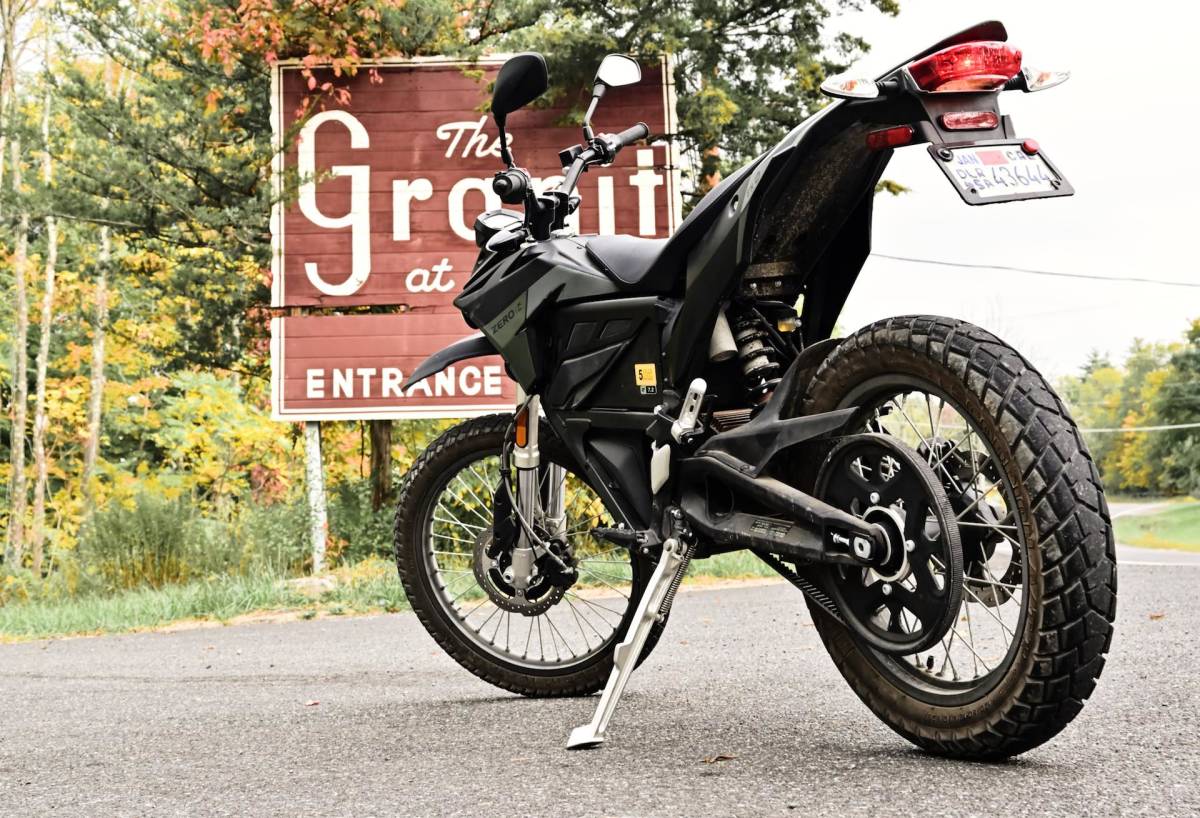 Zero FX electric motorcycle