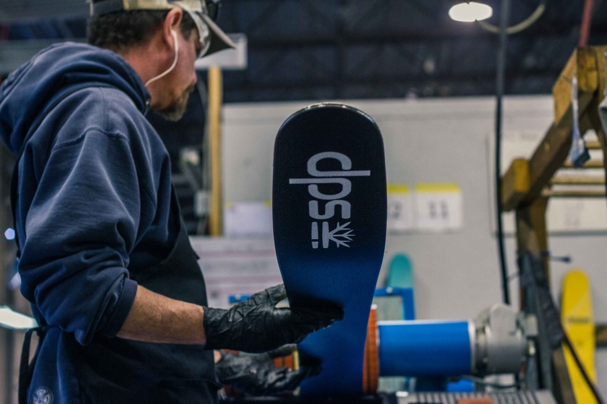 DPS Skis factory utah ski