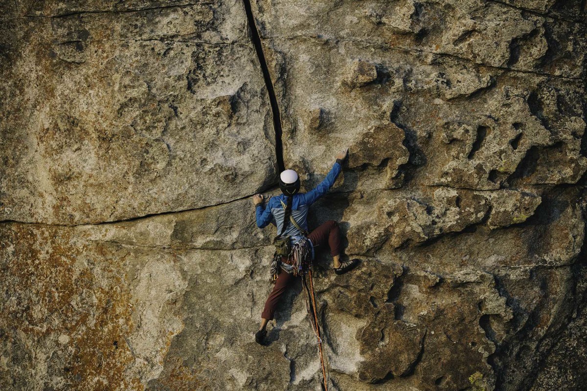 lead rock climbing idaho city of rocks