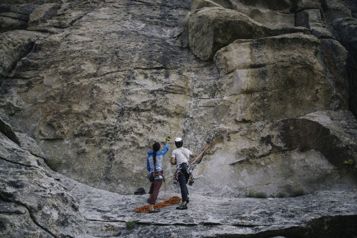 Andy Cochrane climbing city of rocks idaho