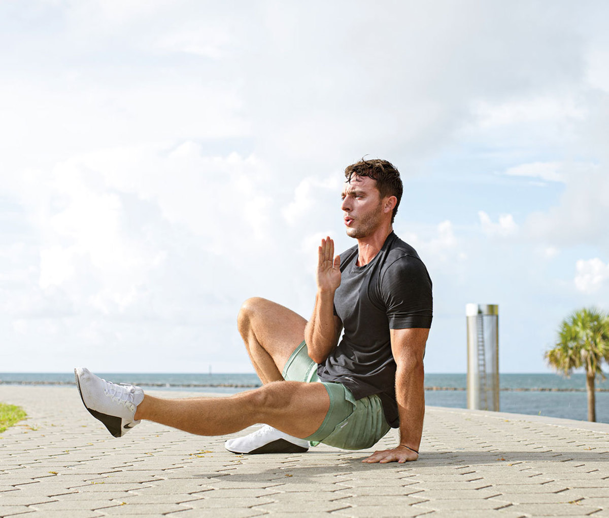 Final position Loaded Beast to Front Step Through (C)