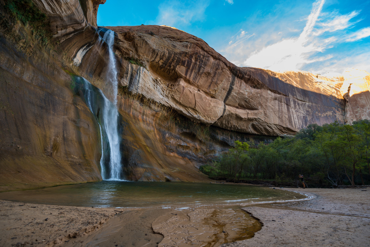 Lower Calf Creek Falls in Grand Staircase-Escalante National Monument.