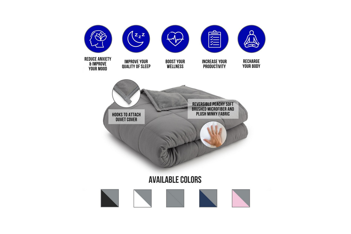 Ella Jayne 15lb Reversible Weighted Blanket