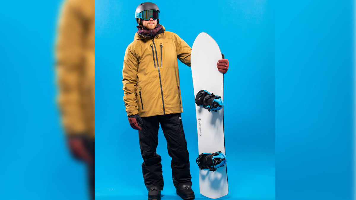 Snowboarding kit for the frontside