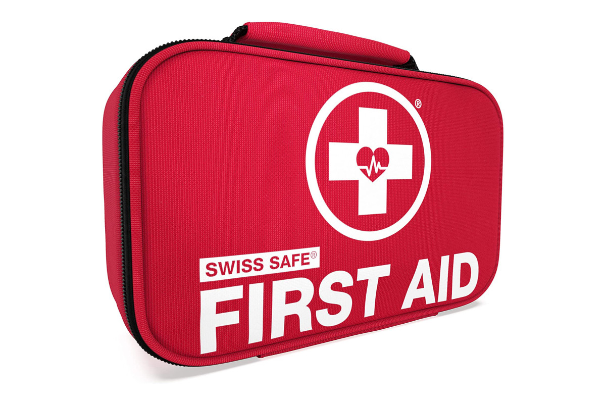 Swiss Safe 120 Piece First Aid Kit