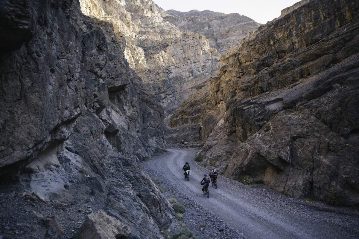 e mountain bike expedition across death valley