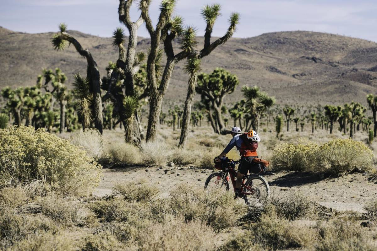 e mountain bike expedition across death valley