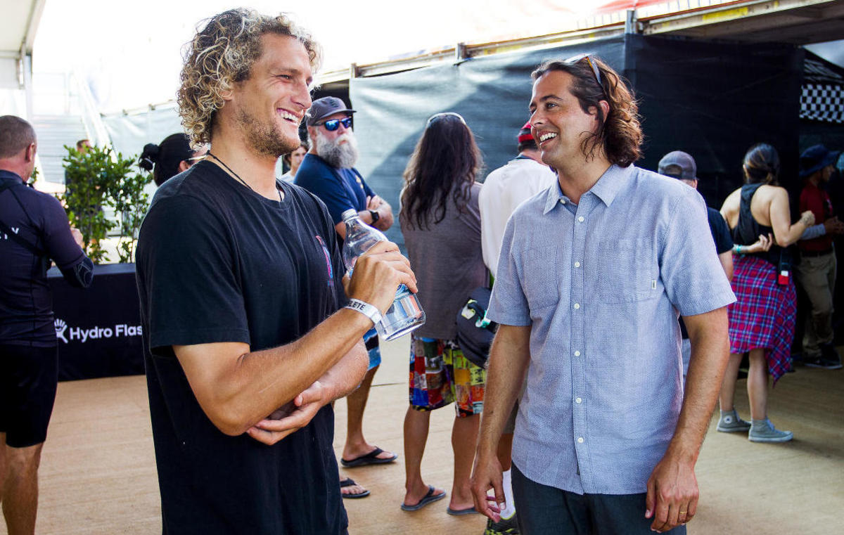Commentator Joe Turpel (left) and the WSL return this week.