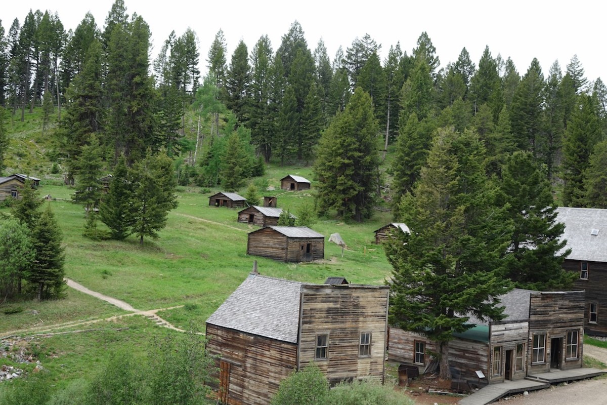 Garnet is Montana ghost town