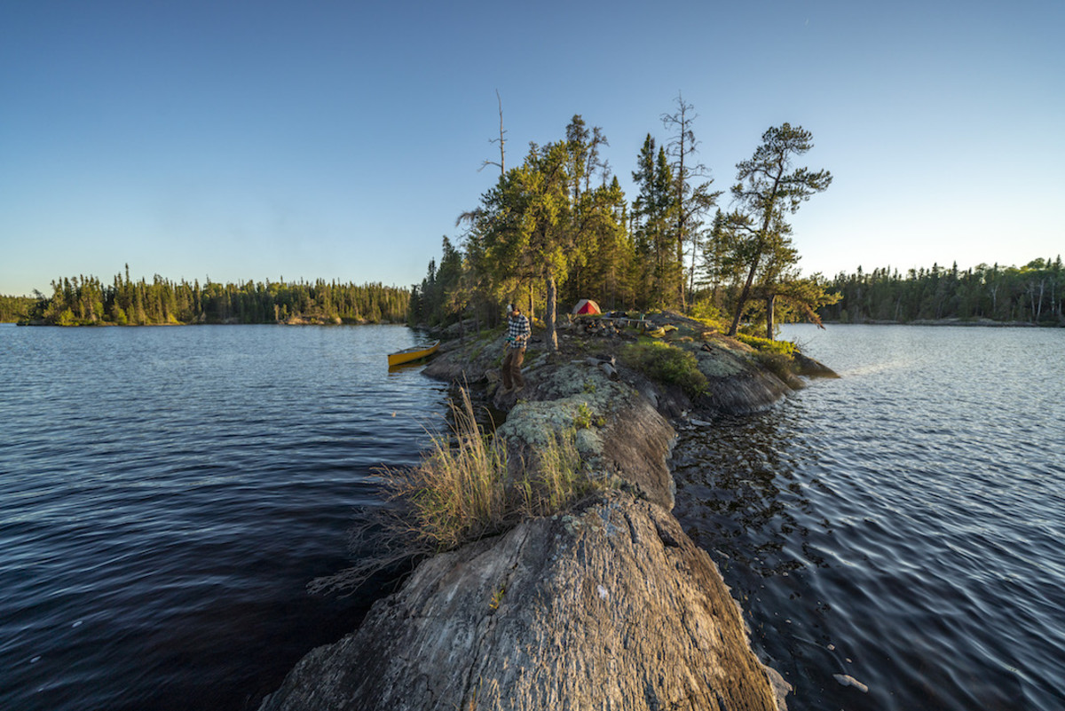 Wabakimi island