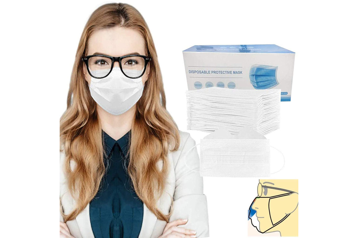 Anti-fog Face Mask 50 Pack