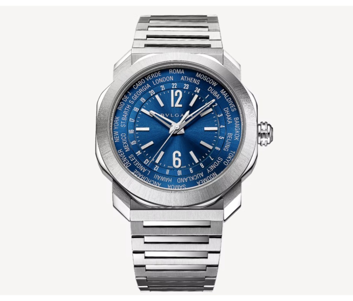 Bvlgari Octo Roma World Timer