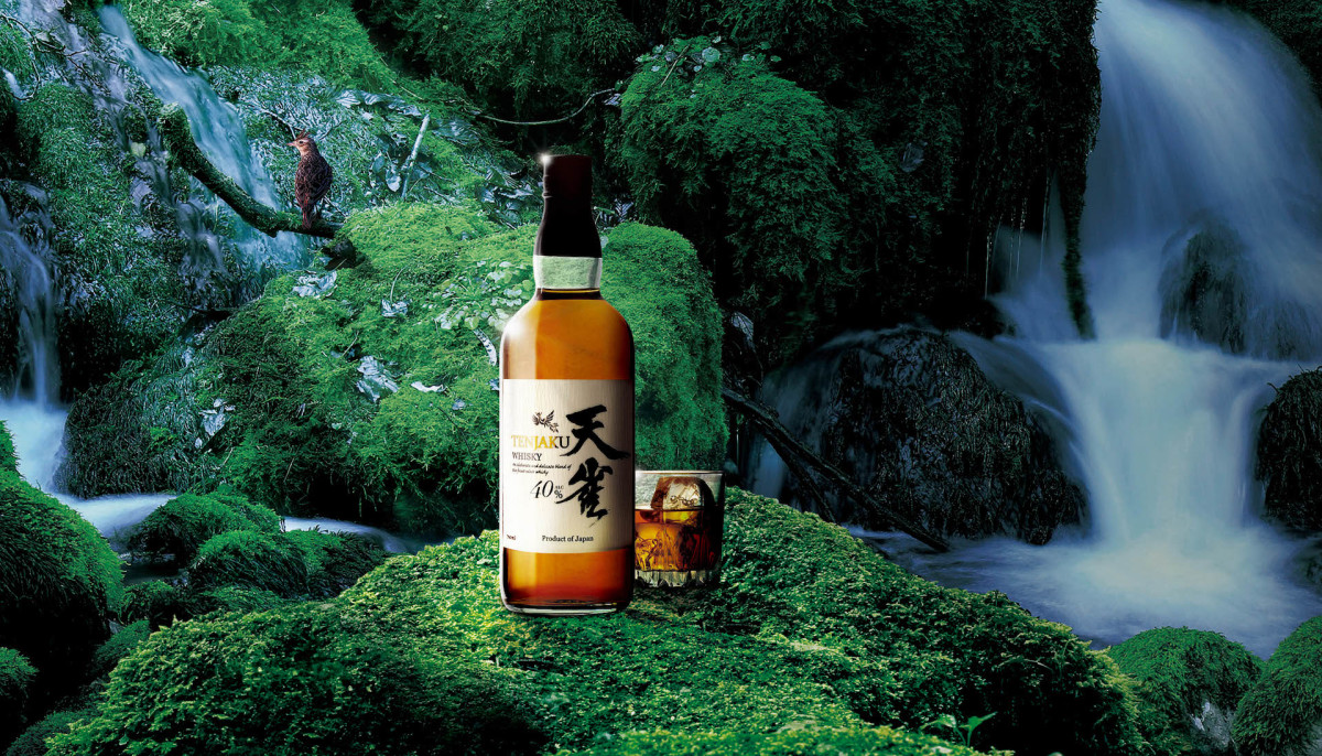 Sourced from 250 meters below the surface, Tenjaku uses some of the purest water on Earth make their whiskies.