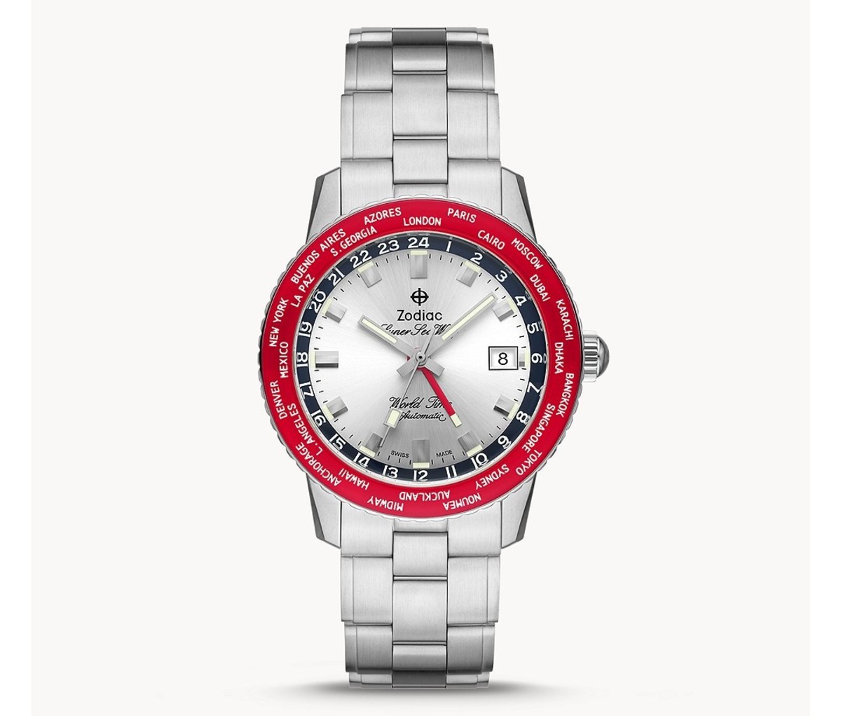 Zodiac Super Sea Wolf Limited Edition World Time