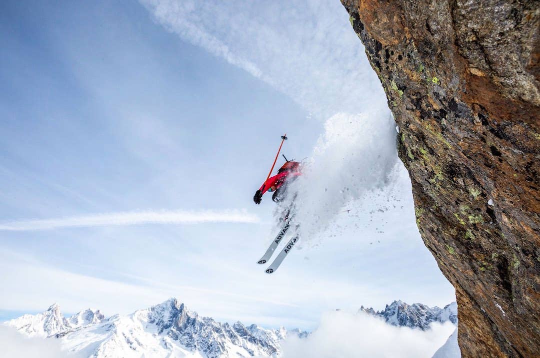 Advanced Shelter split field Chamonix