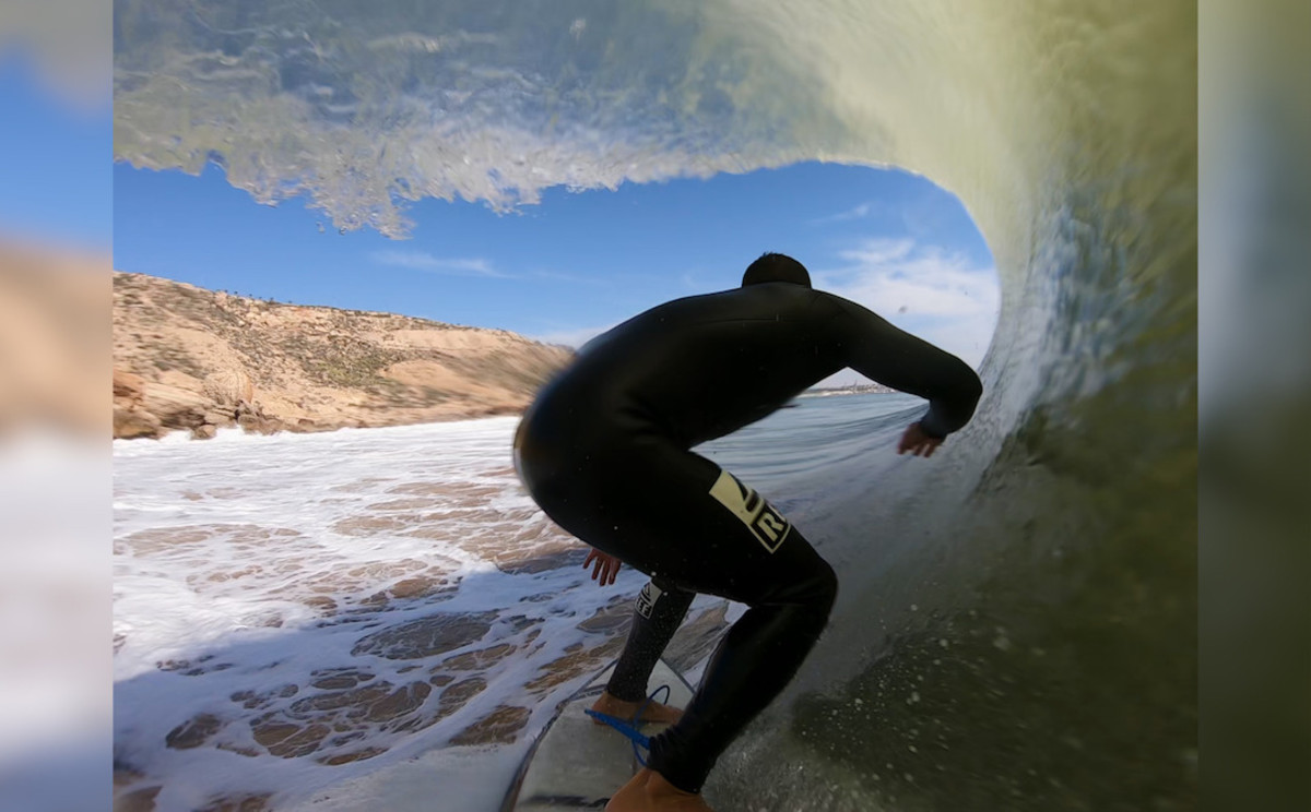 Kemper tube riding in Morocco