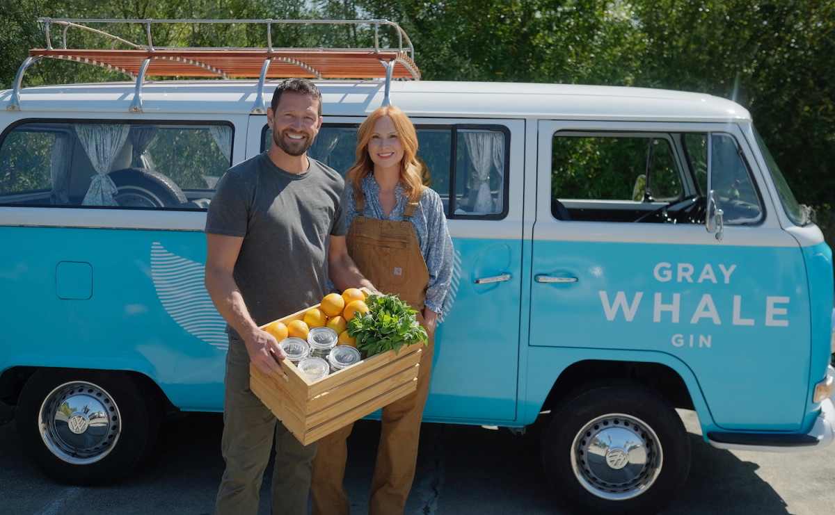 Jan and Marsh Mokhtari left successful careers to start Gray Whale Gin. 