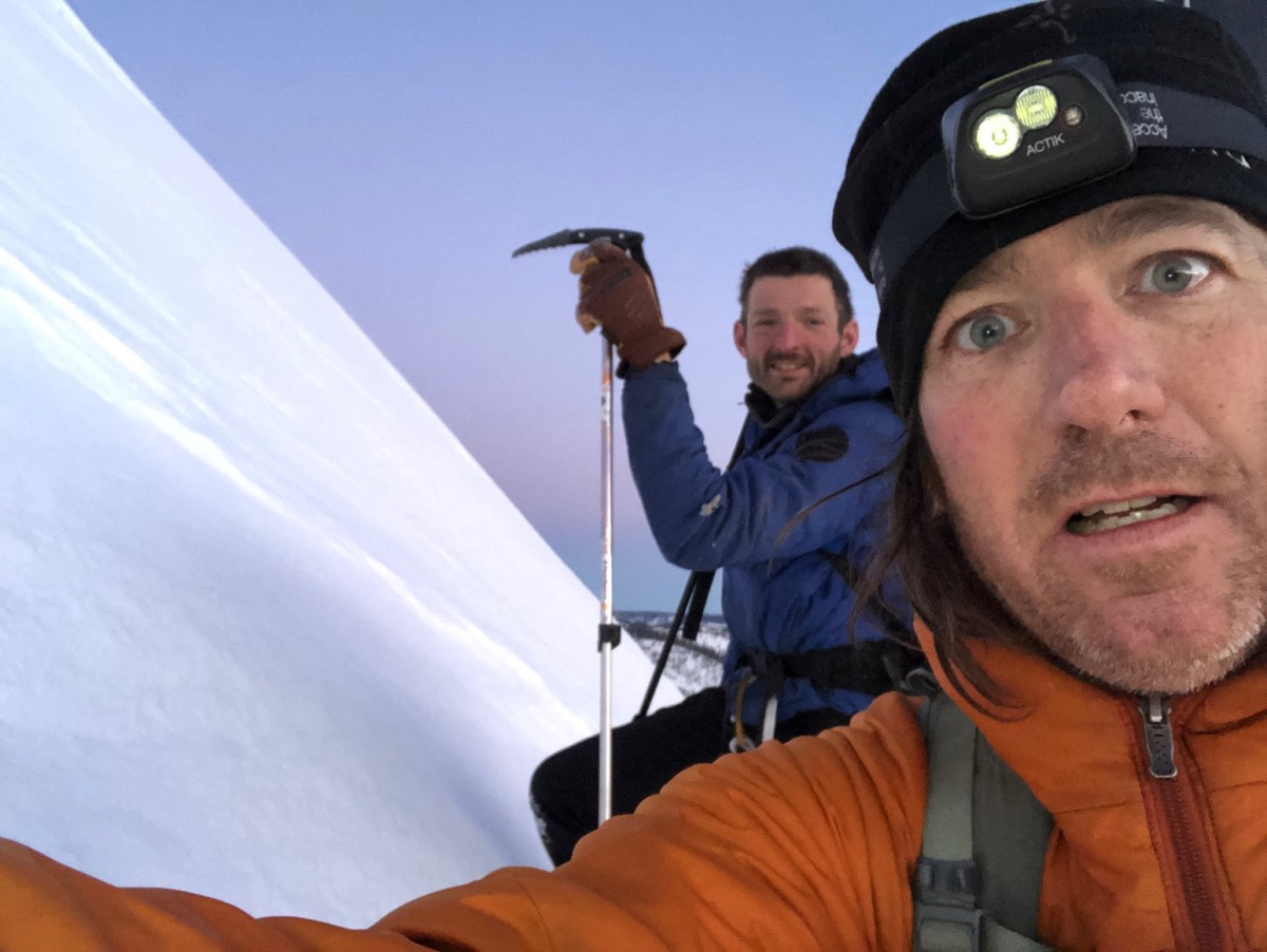 Half Dome skiing