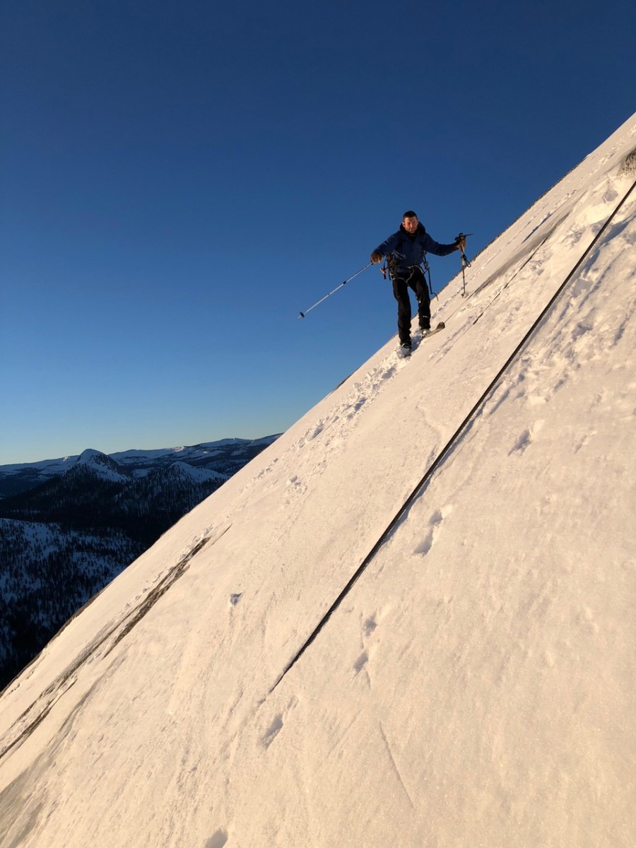 Milligan Torlano Yosemite skiing