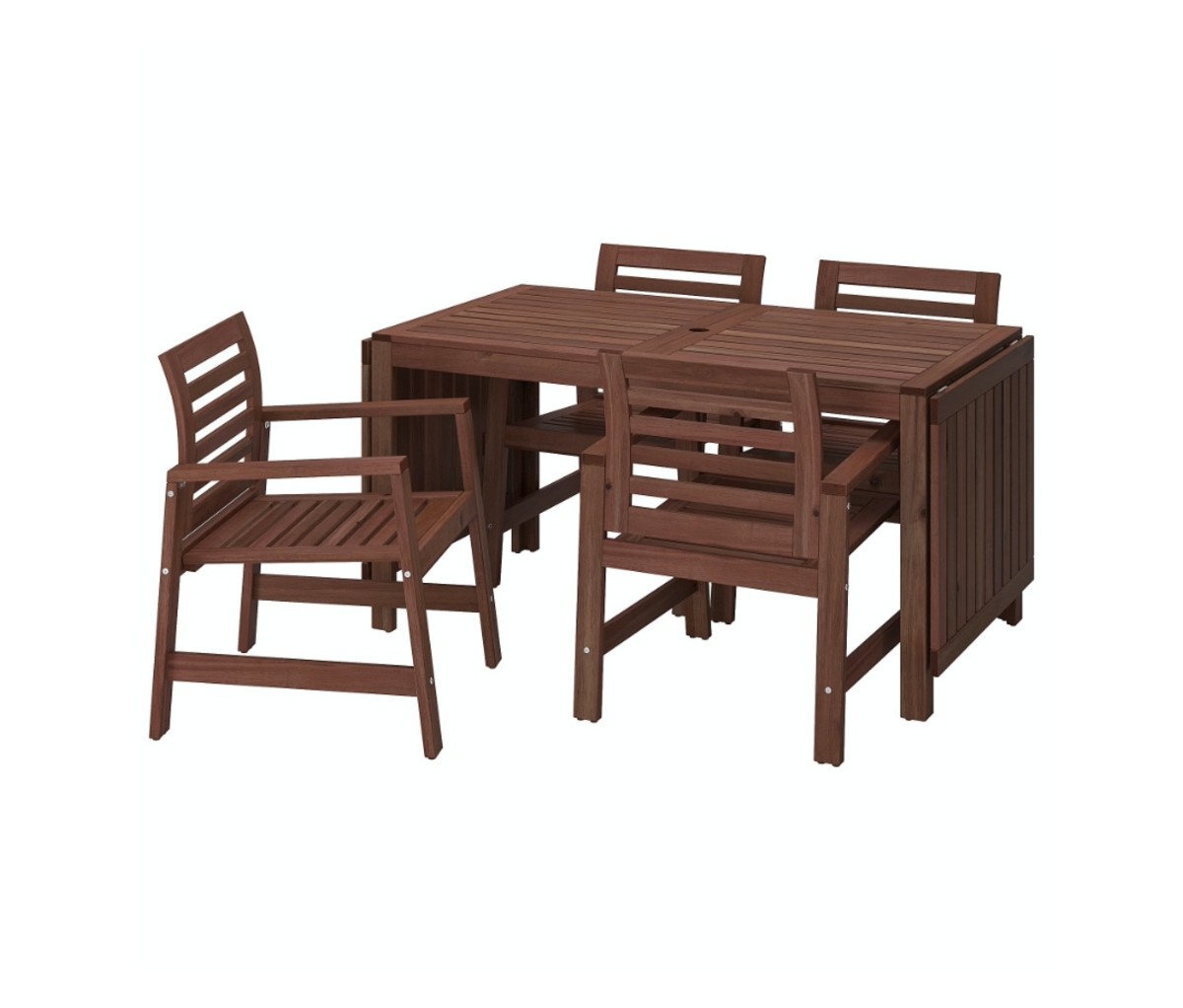 Ikea Äpplarö Table and Chairs Set
