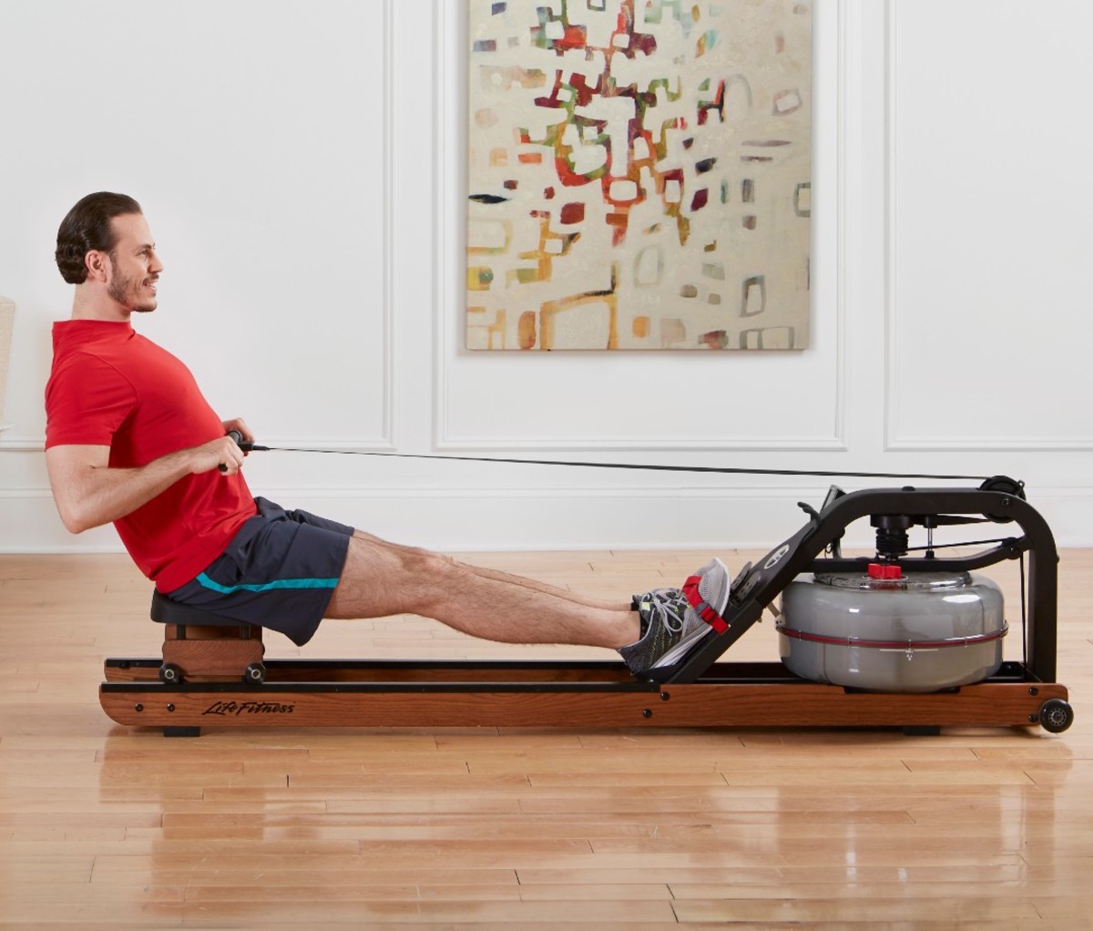 Life Fitness Row HX Trainer