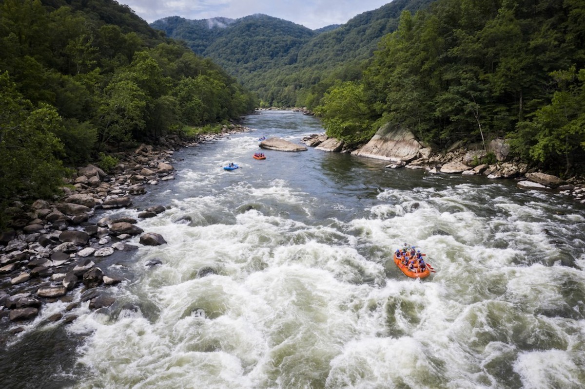 Rafting in New River Gorge National Park