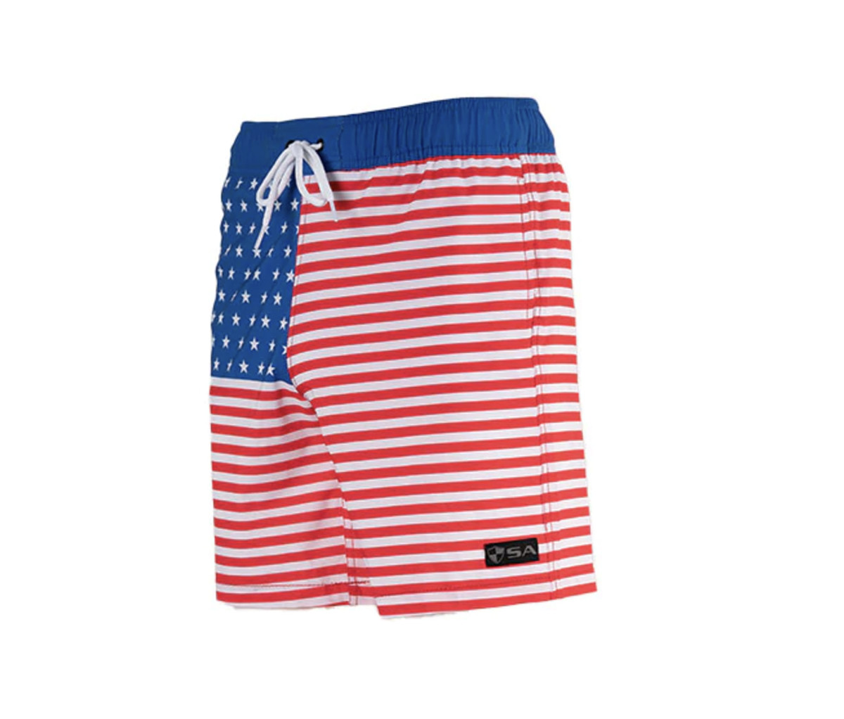 SA Co. Stars & Stripes Swim Trunks