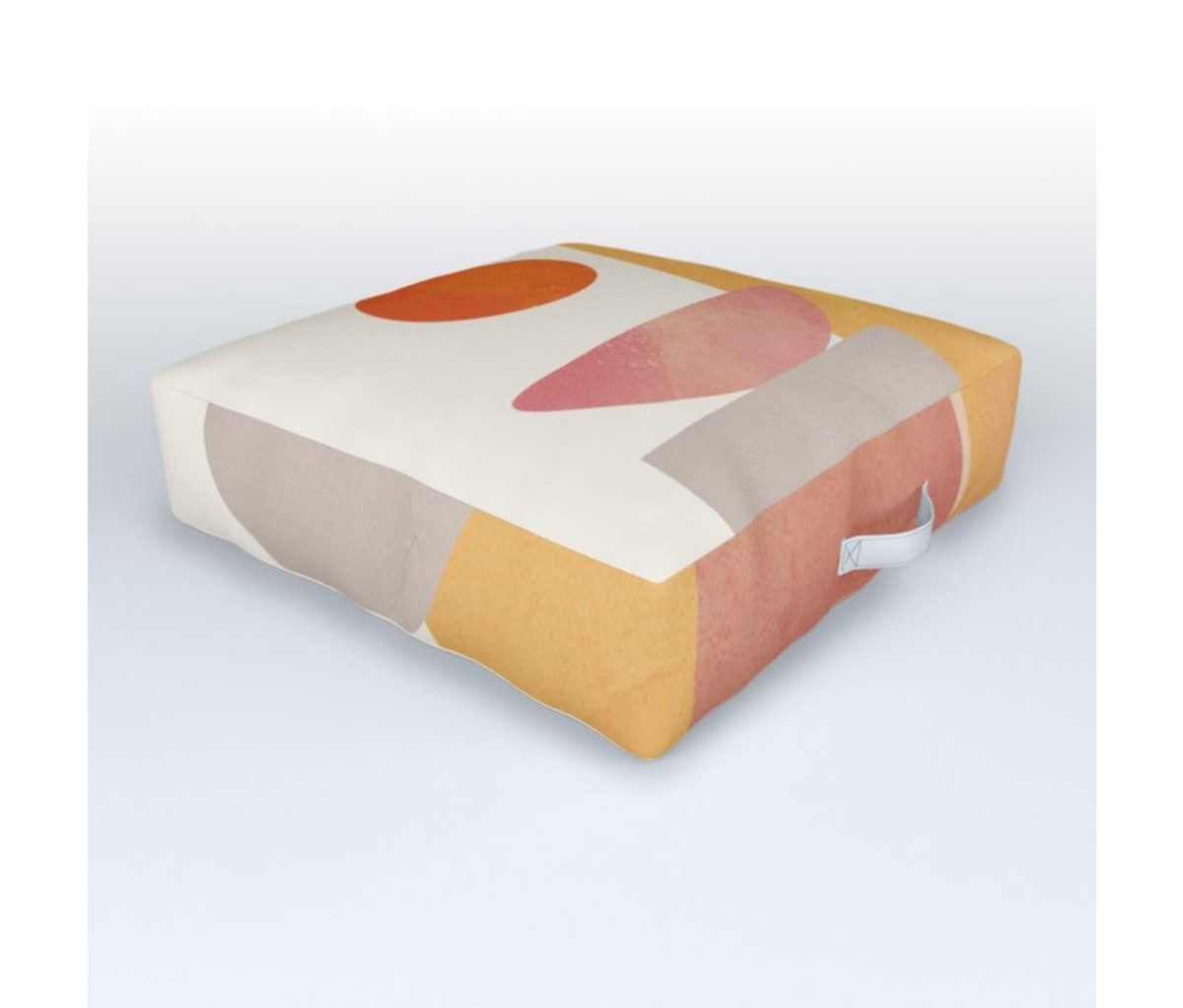 Society6 Minimal Shapes No. 38 Outdoor Floor Cushion outdoor furniture