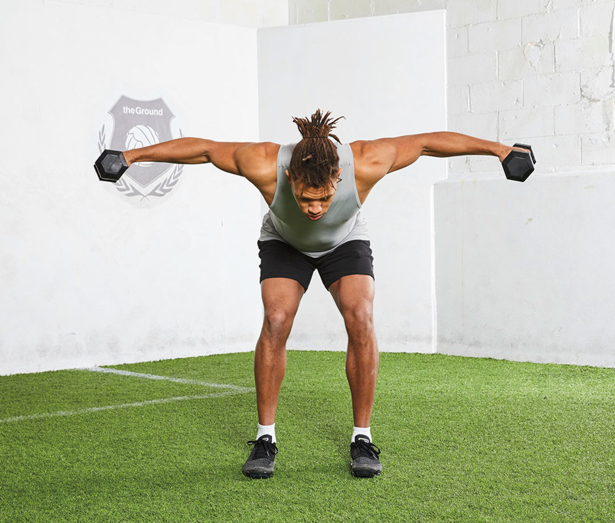 Dumbbell Reverse Flyes