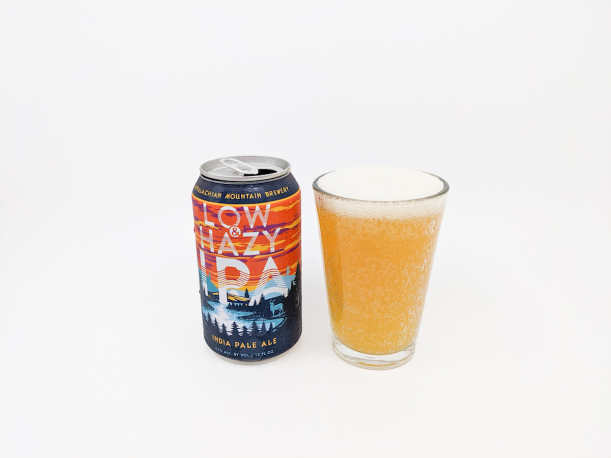 Appalachian Mountain Brewery hazy IPA