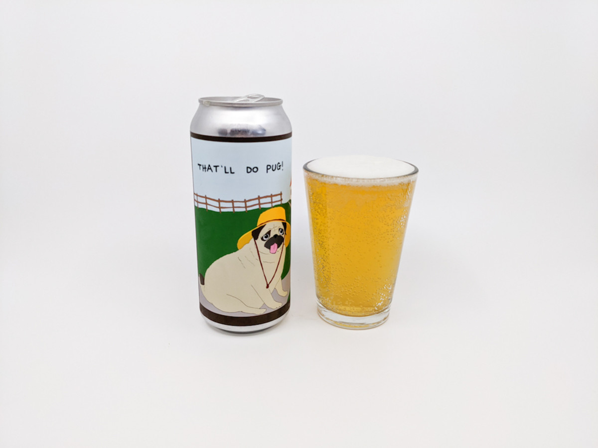 That'll do Pug beer six grain table