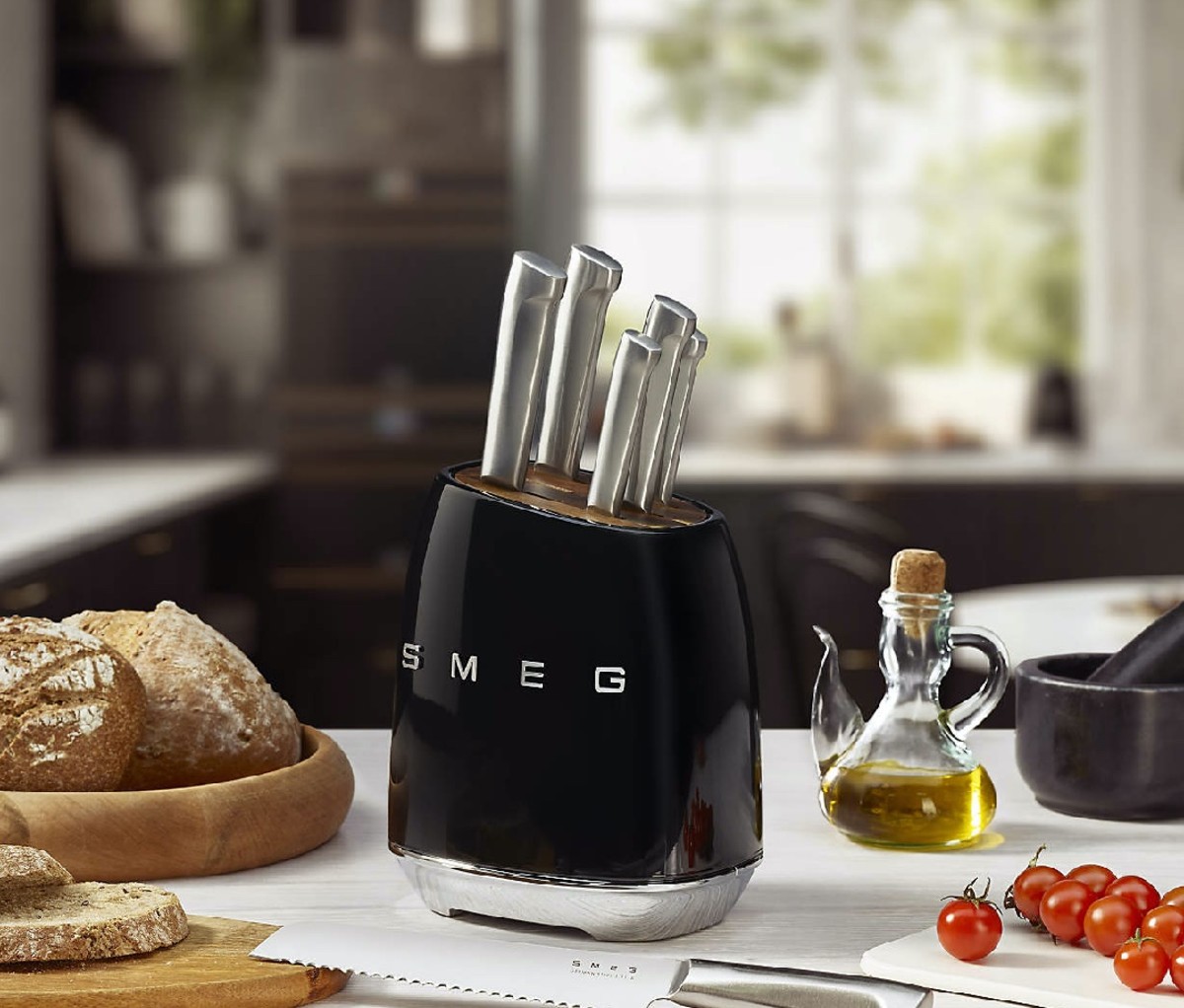 Smeg 7-Piece Knife Block Set