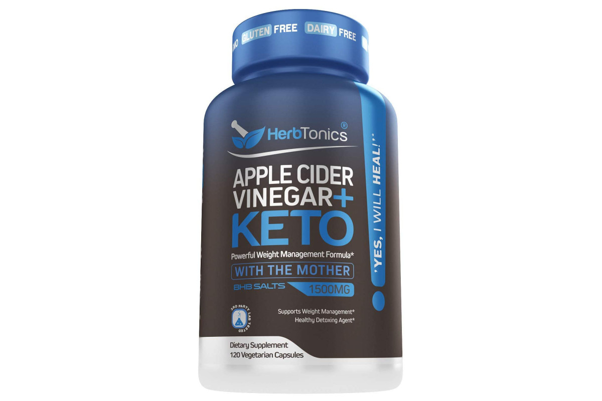 Herbtonics 5X Potent Apple Cider Vinegar Capsules
