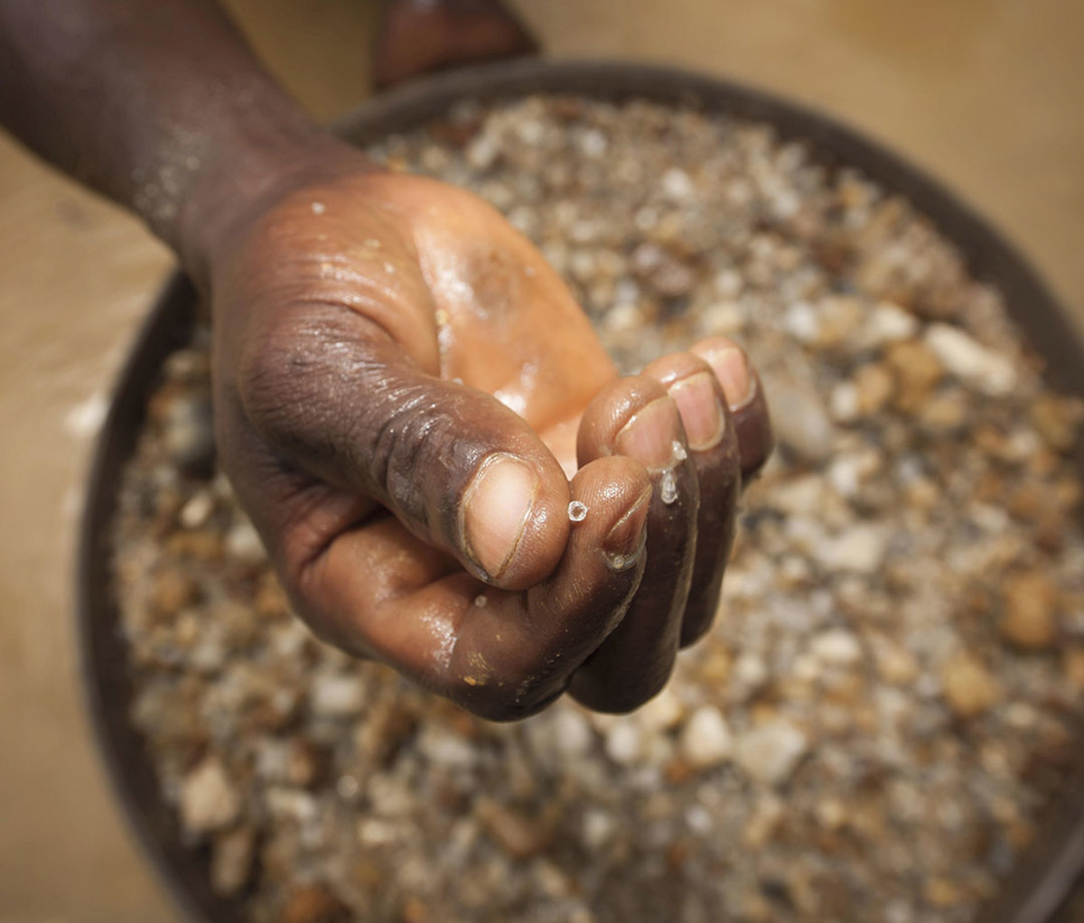 Separating pebbles and diamonds from rubble