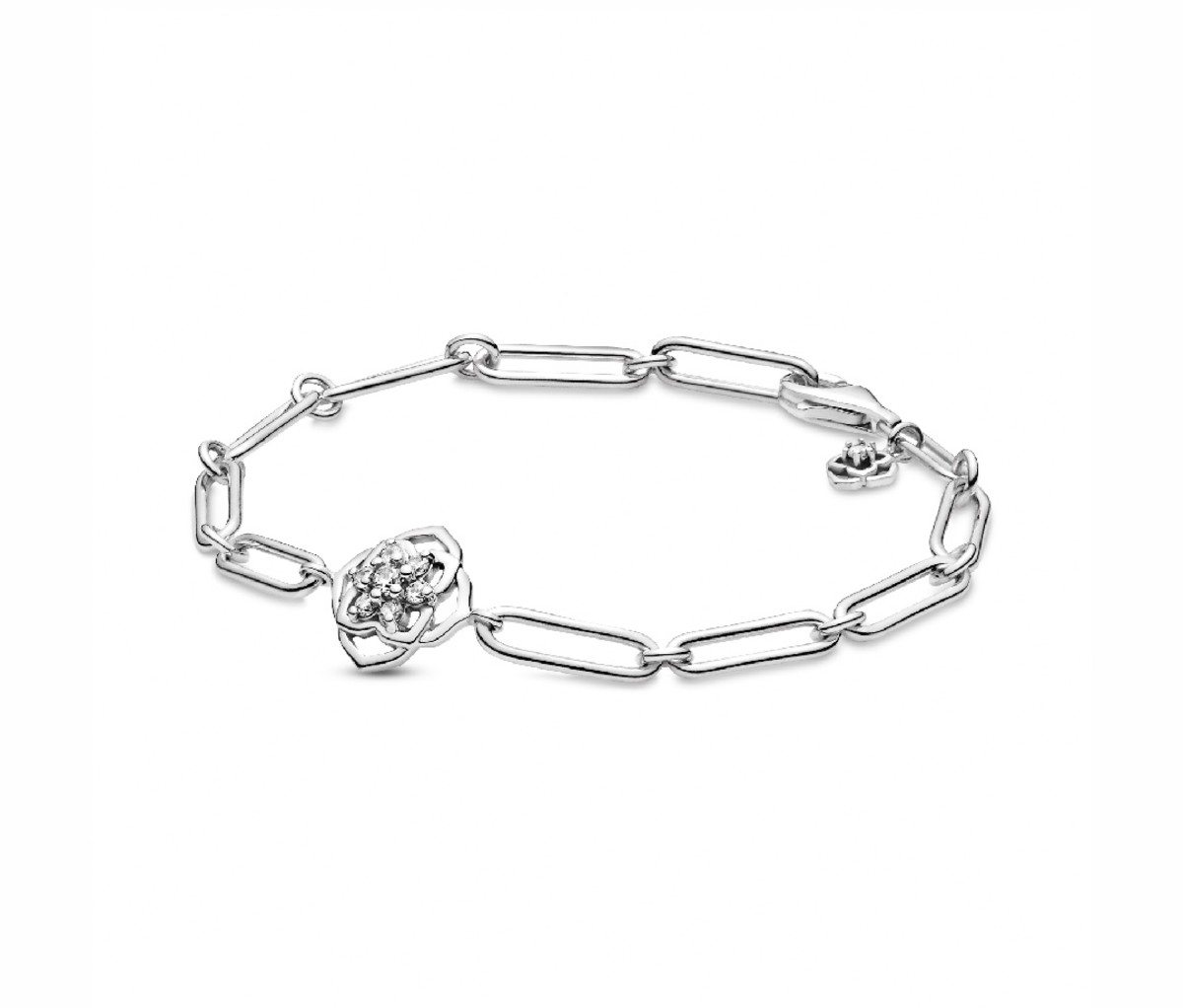 Pandora Rose Petals Link Bracelet