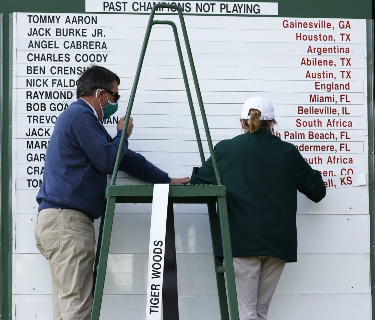 Tiger Woods 2021 Masters tournament