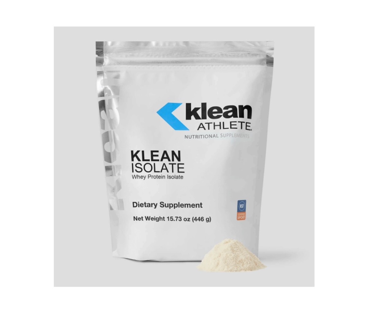 Klean Athlete Isolate is one of the clean protein powder in the market that contains only two ingredients: whey protein isolate and sunflower lecithin (a necessary stabilizer).