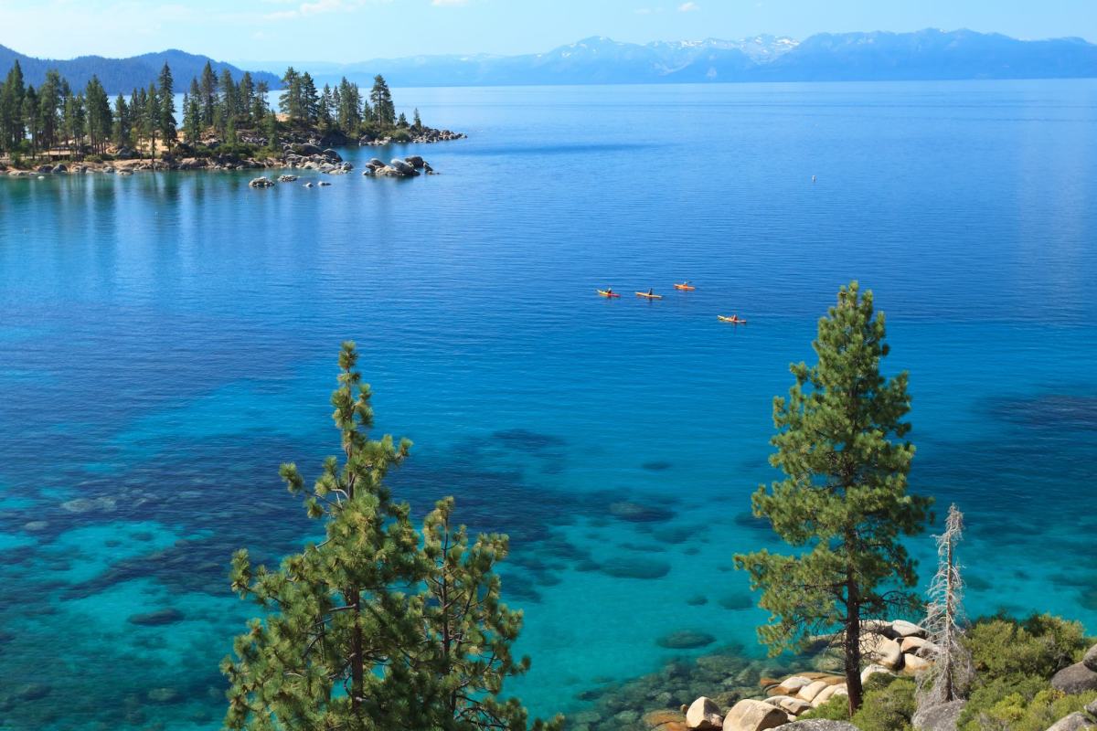 Paddling Lake Tahoe