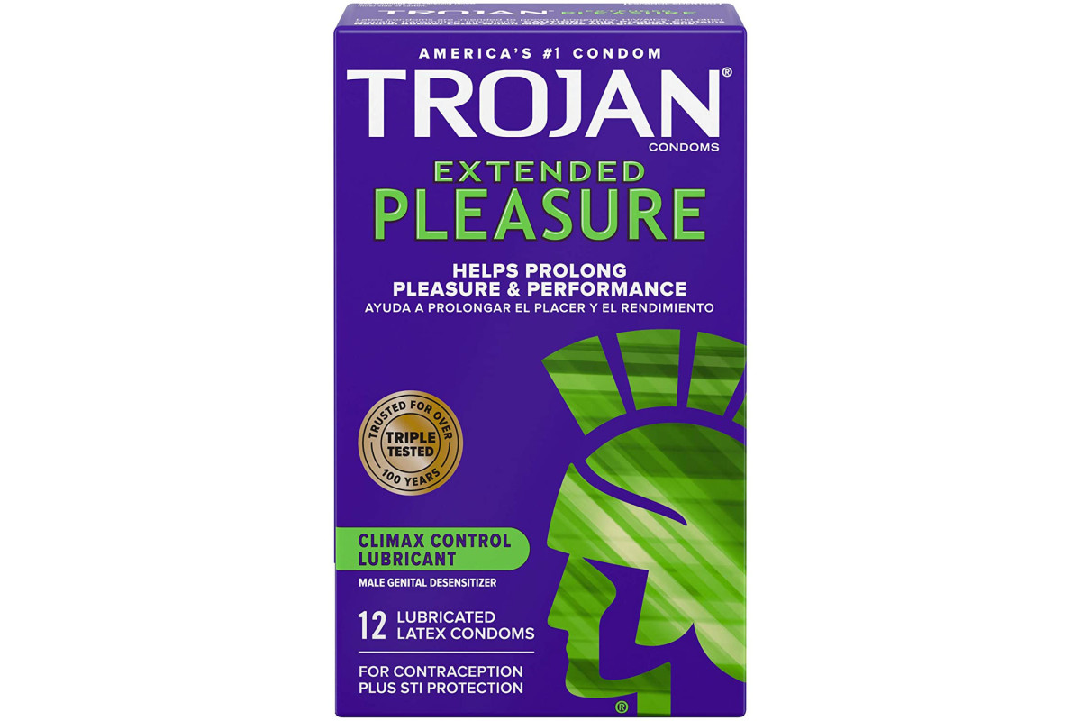 Trojan Extended Climax Control Lubricated Condoms