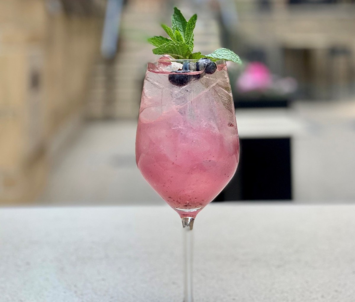 Blueberry Mint Spritz