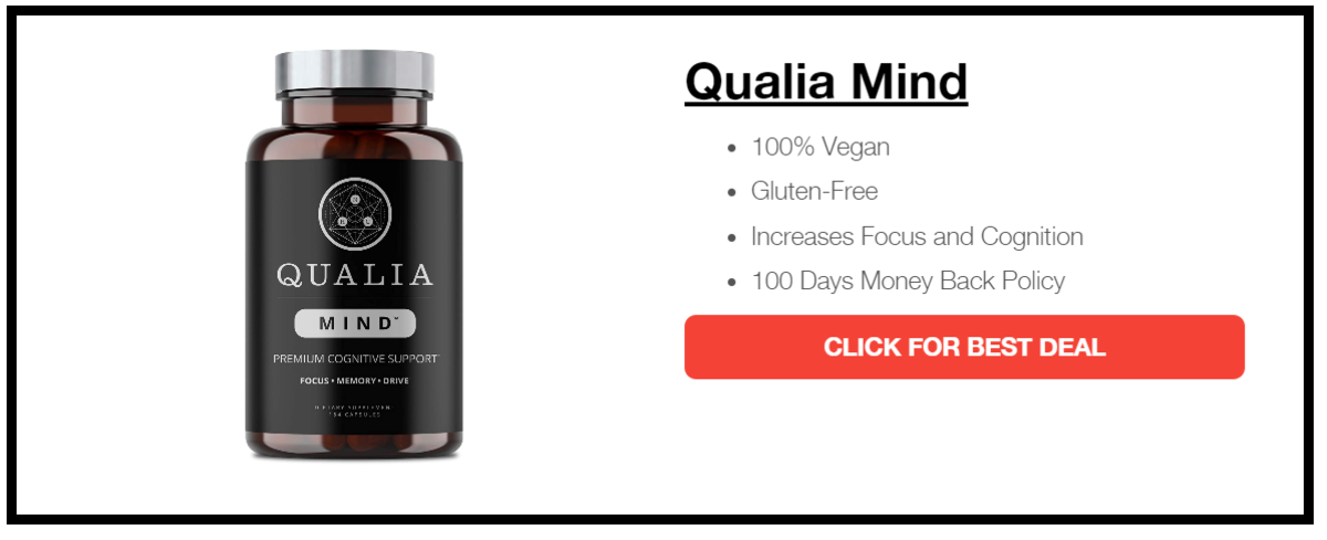 Qualia Mind - Natural Nootropic Supplement To Boost Brain Power