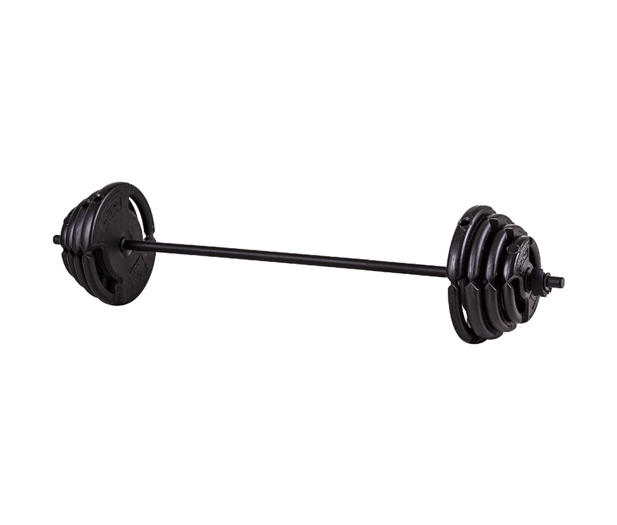 The Step Fitness barbell is great choice for building up your home gym.