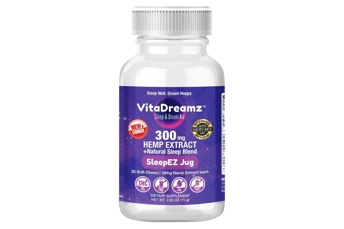 VitaDreamz Natural Hemp Extract Sleep Gummies