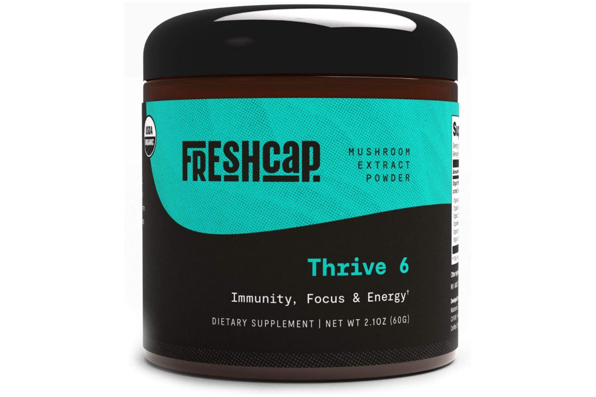 FreshCap Thrive 6 Powerful Mushroom Extract Powder