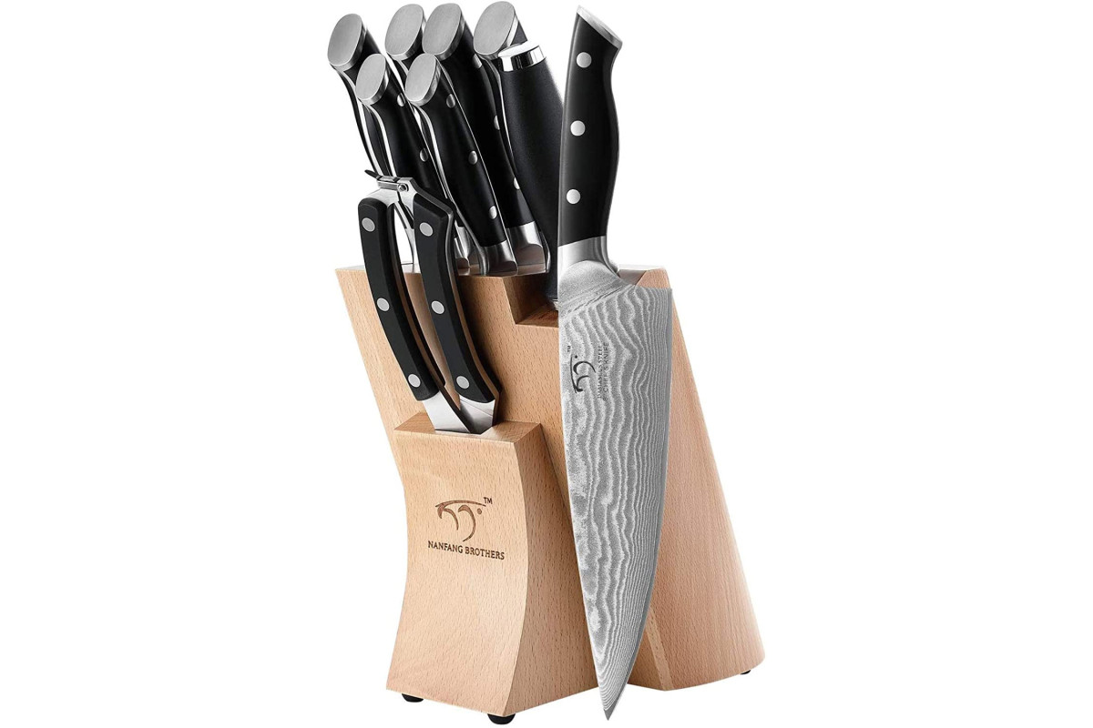 Nanfang Brothers Damascus Knife Set