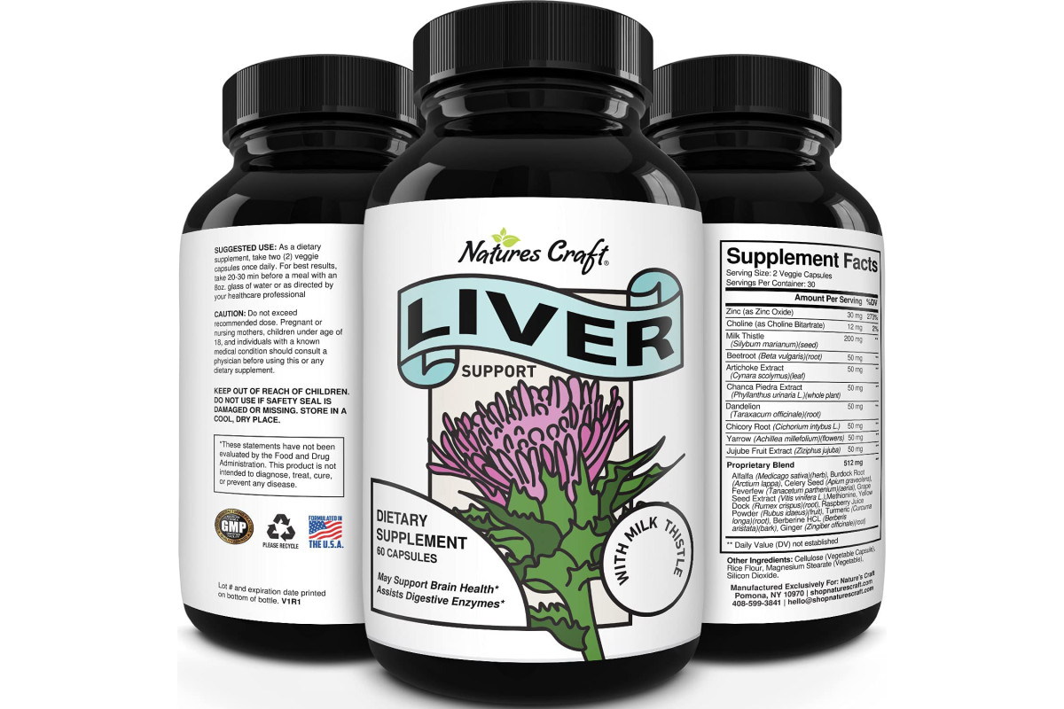 Nature's Craft Liver Detox Supplement