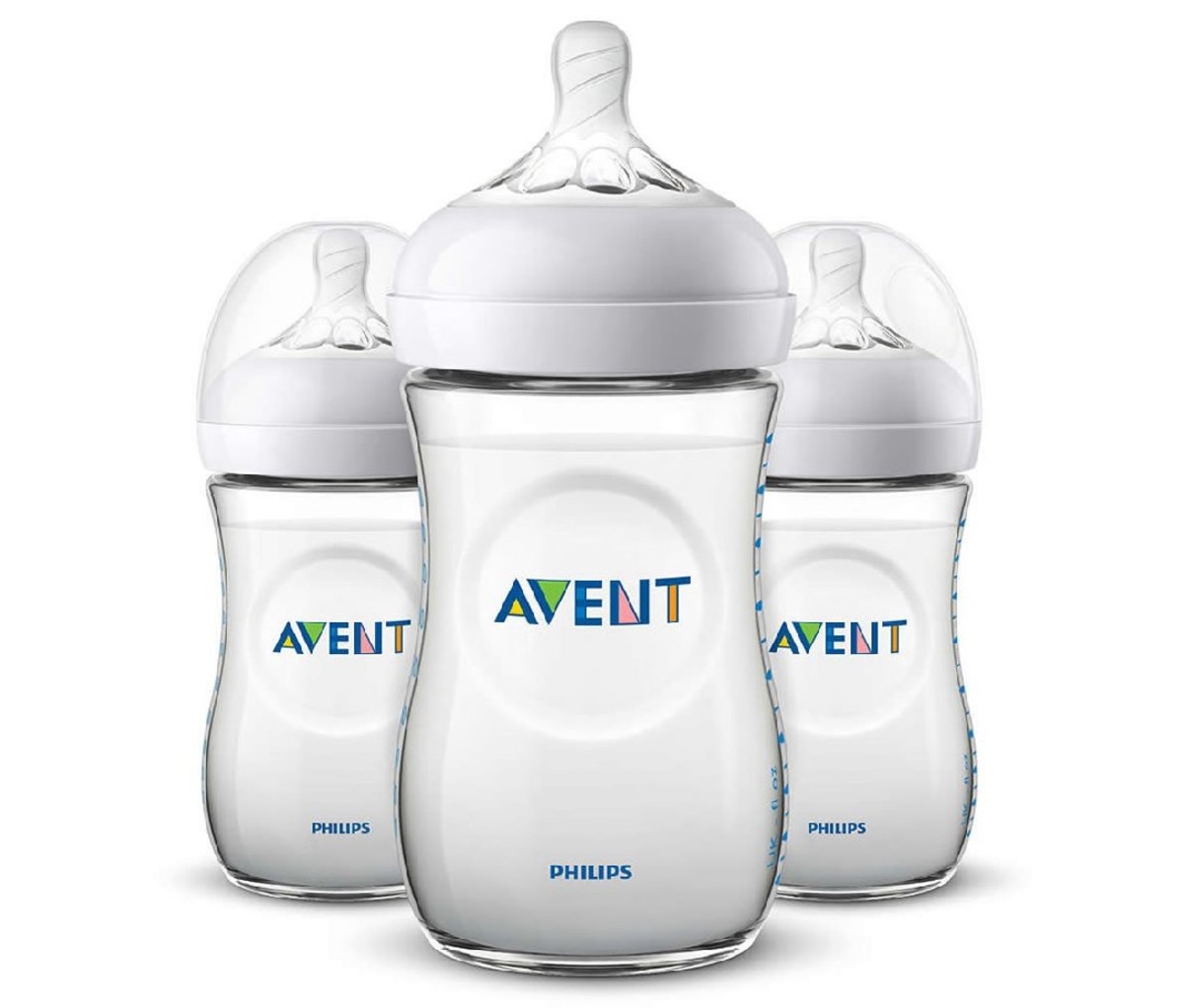 Philips Avent Natural Baby Bottle (Pack of 3)