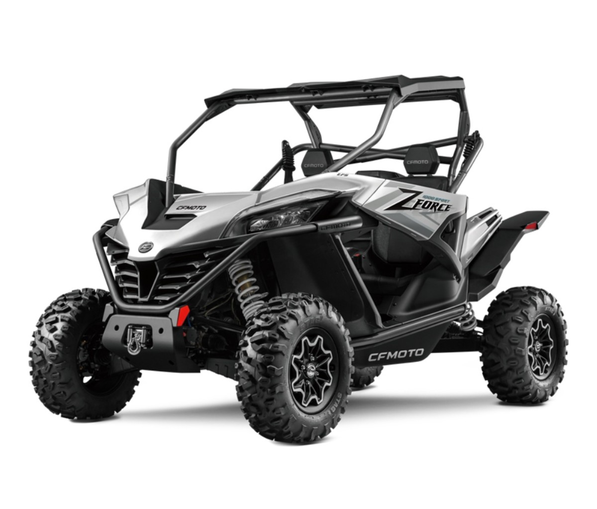 ZFORCE 950 H.O. Sport in white and black on a white background. side-by-side UTVs